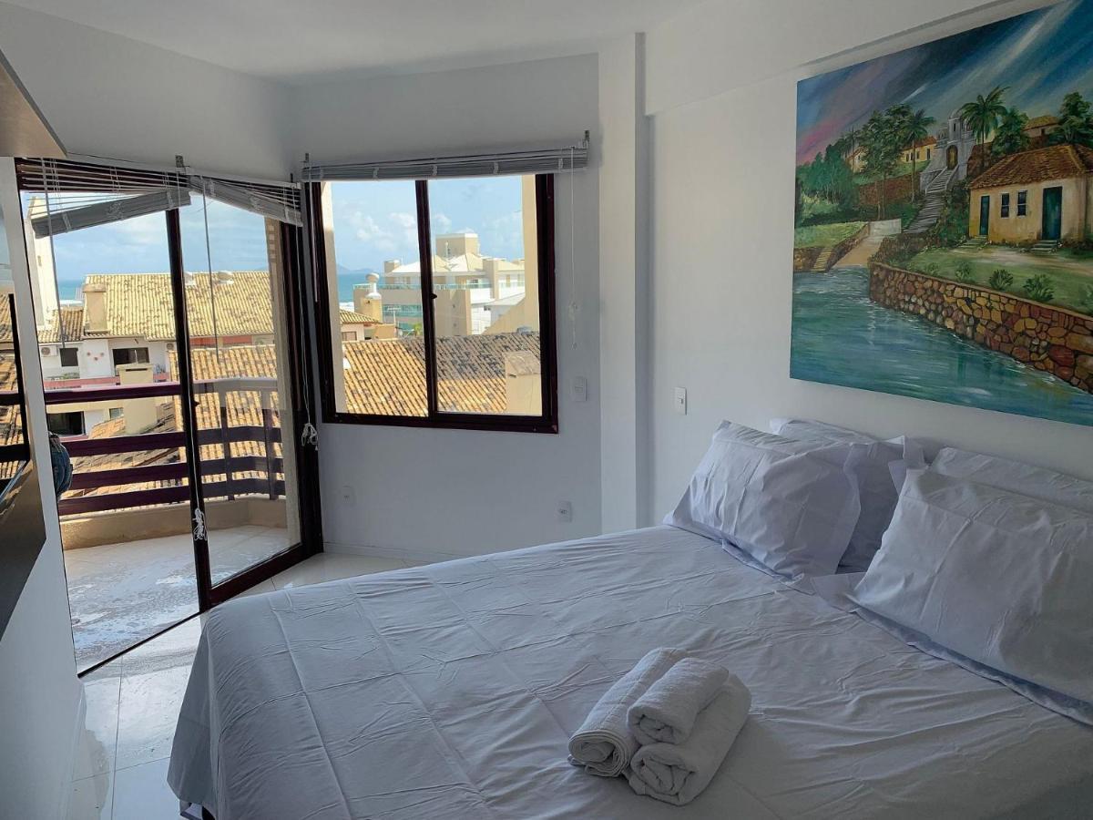 Apartamento Com Vista Do Mar Em Residencial Com Piscina Florianópolis Exterior foto