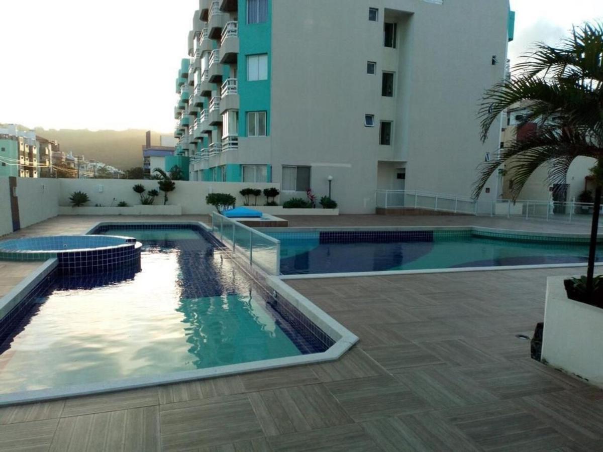 Apartamento Com Vista Do Mar Em Residencial Com Piscina Florianópolis Exterior foto