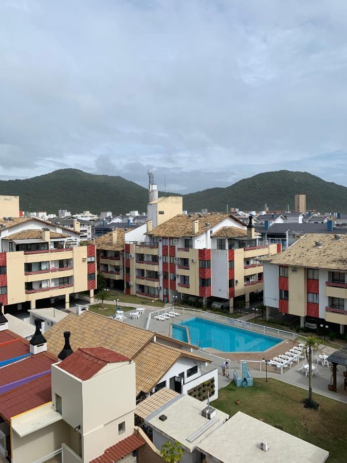 Apartamento Com Vista Do Mar Em Residencial Com Piscina Florianópolis Exterior foto